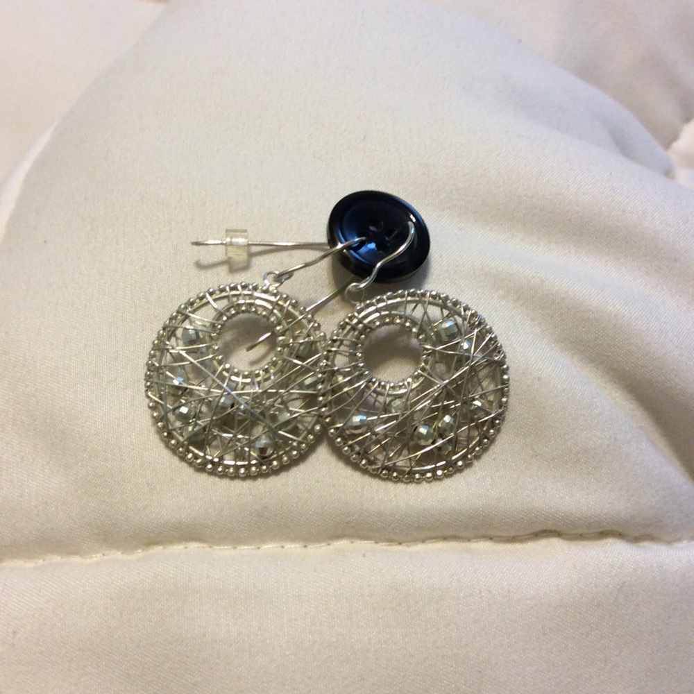 Dream catcher earrings